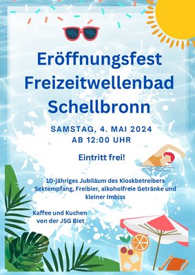 Eröffnungsfest Freibad Schellbronn